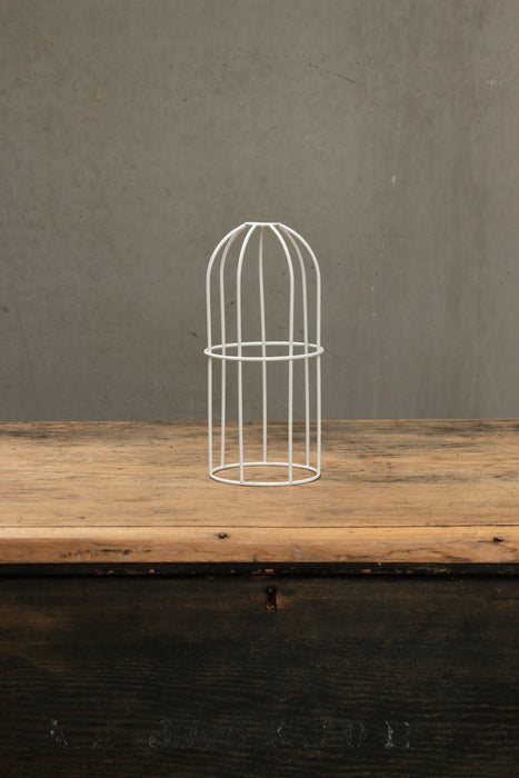 Long Cage Shade in white