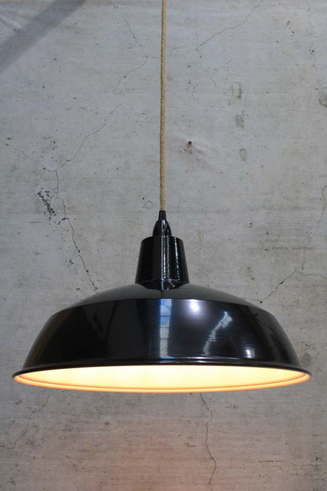 Warehouse Ceiling Pendant Light with black large