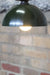 Bakelite Bowl Close To Ceiling Light. Green ceiling light. Close to ceiling lights for low ceilings