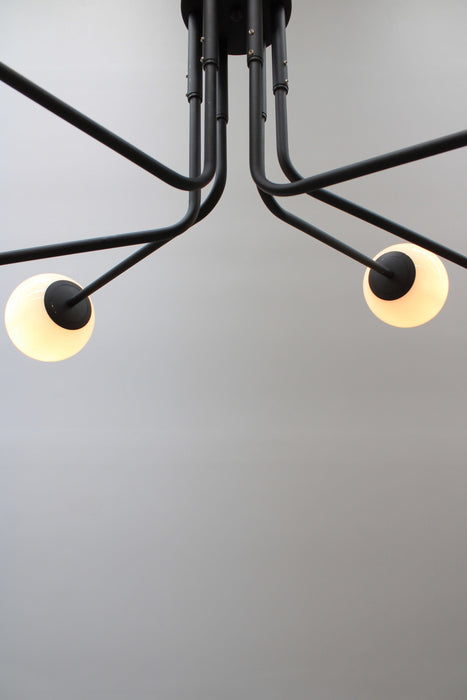 adjustable arms on the-multi-light-chandelier