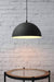 dome pendant light with round cord