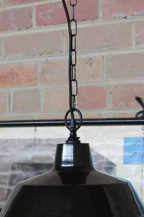 Factory shade with top entry cord