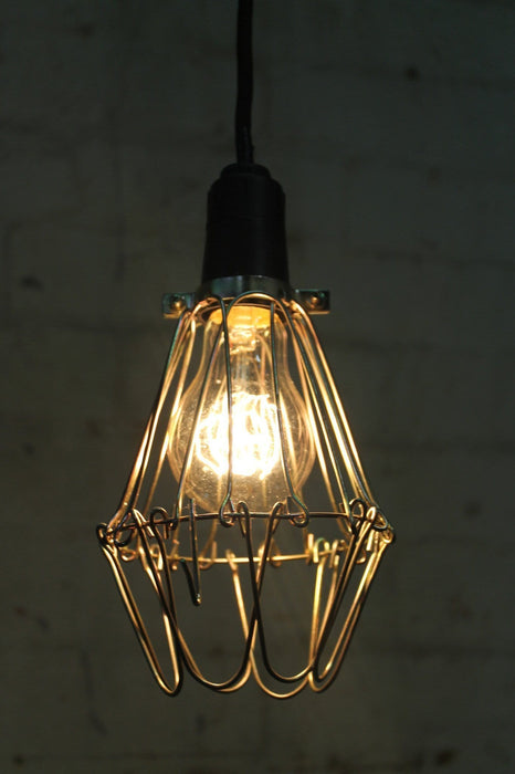 Vintage style light bulb edison bulb quad loop