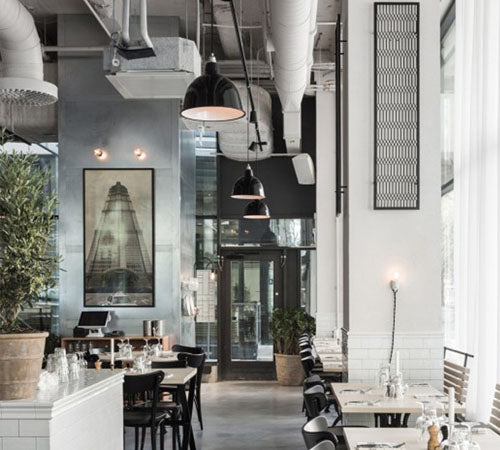 Get the Look: Chic Restaurants with Industrial Décor
