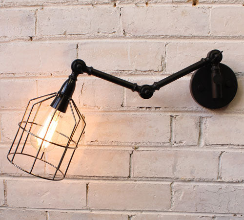 Just in: our Industrial Swing-arm Wall Light Collection