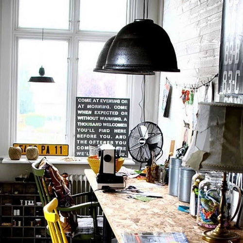 Vintage Industrial Style: Great for Home Office Design