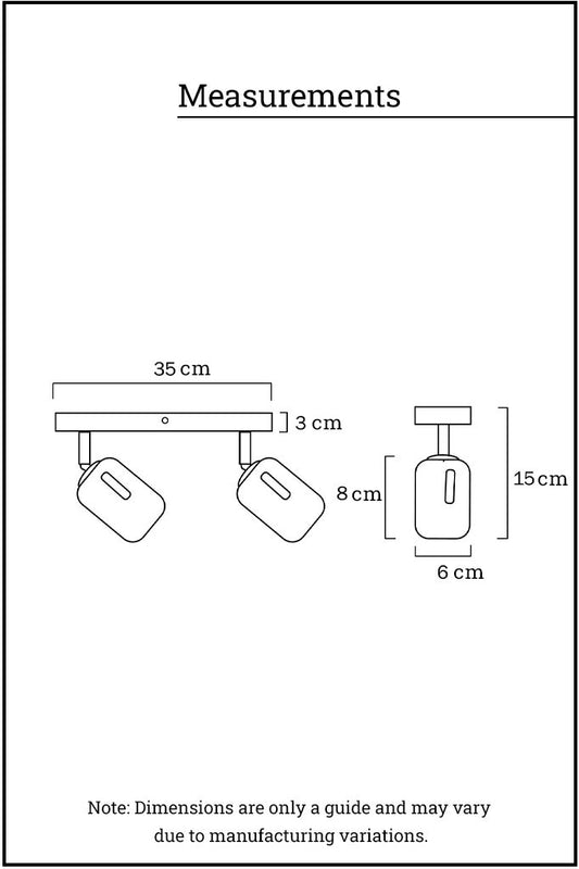 measurements of the spotlight