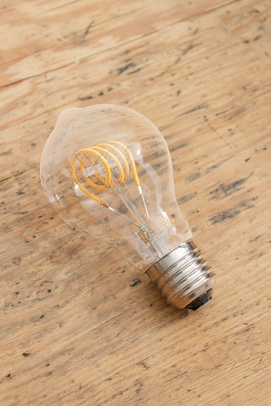 5W Clear glass LED A60 Bulb. 