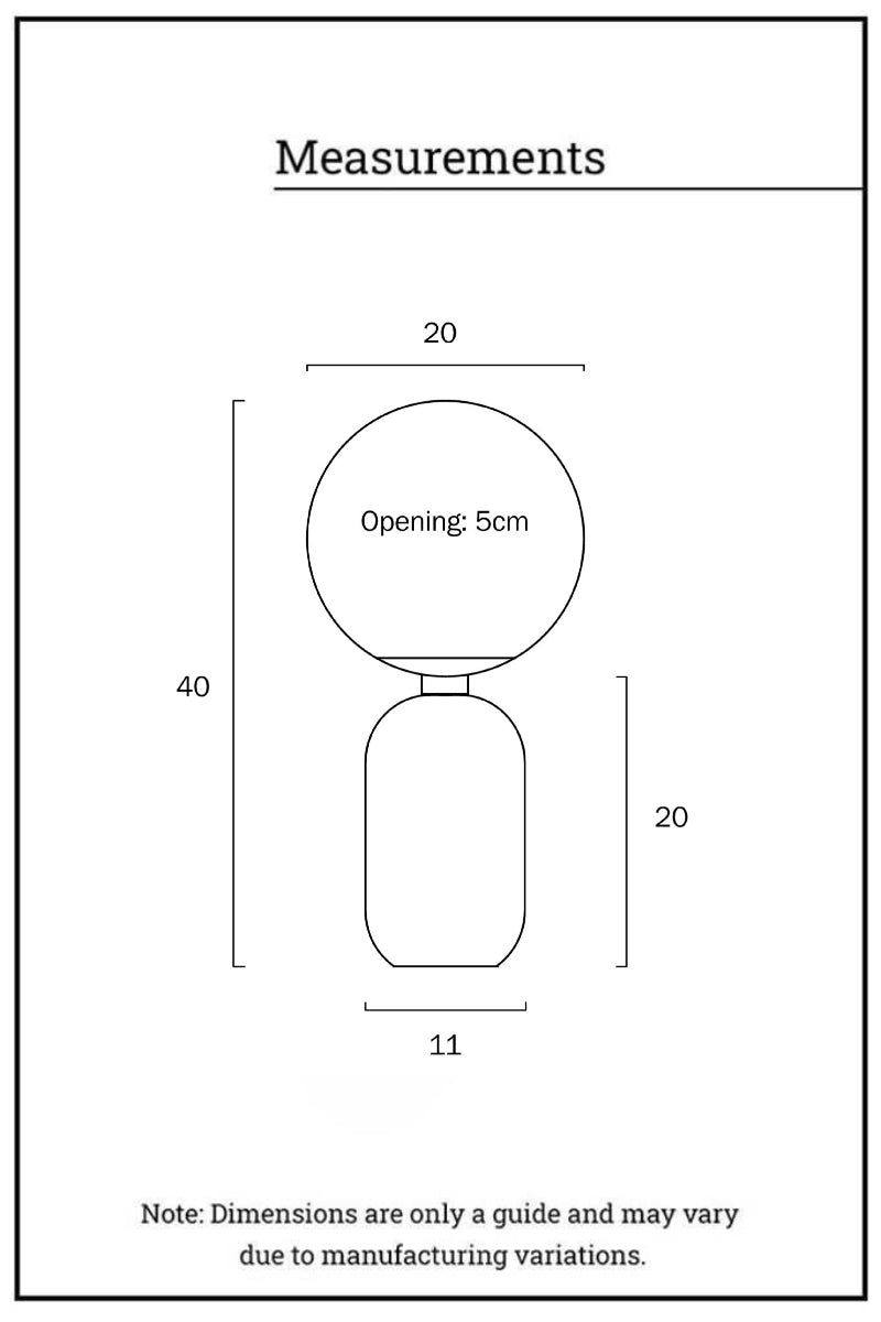Tube Lamp Measurements 