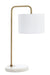 table lamp in white
