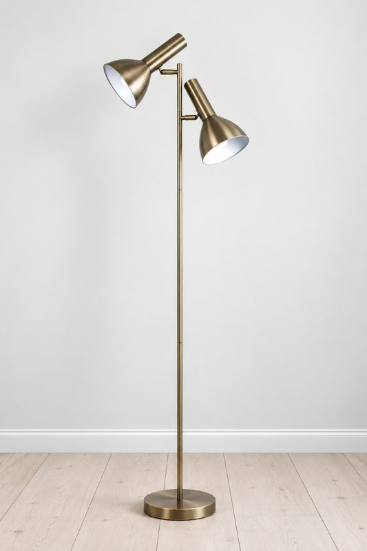Twin Light Floor Lamp