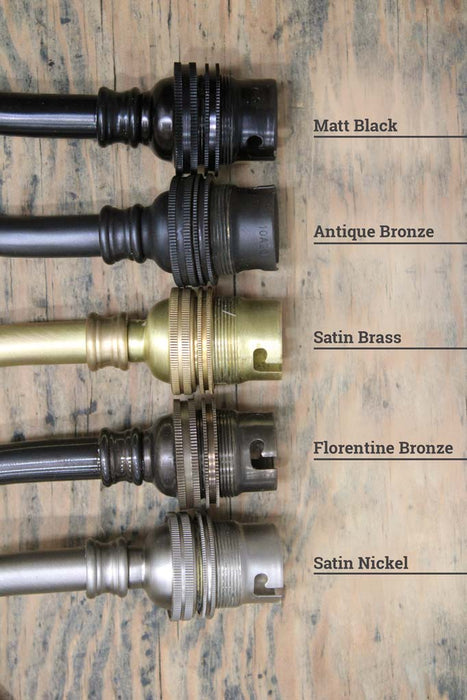 Finishes of brass 