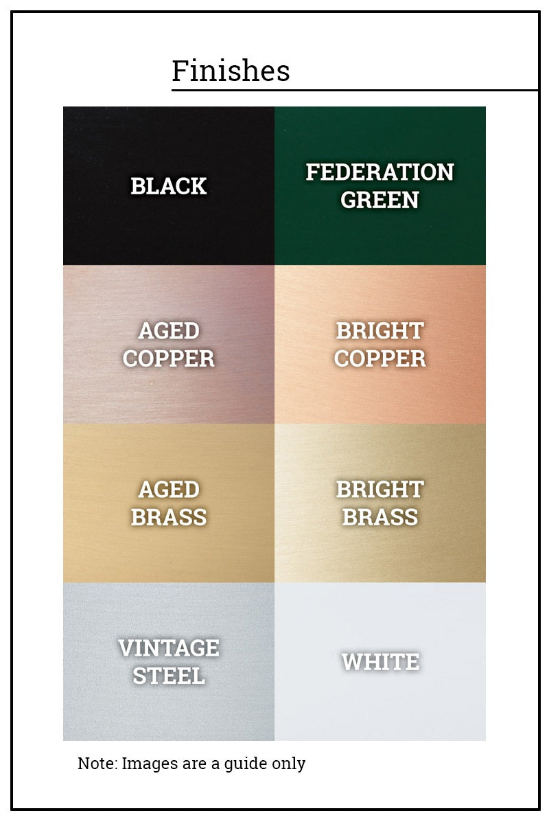 8 factory shade finishes