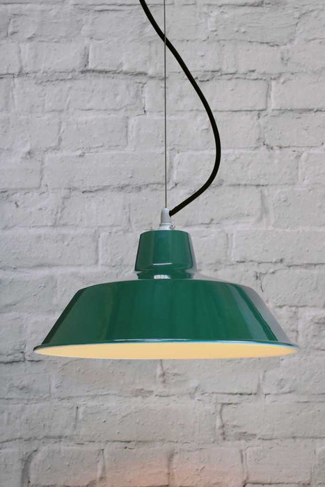 green-Factory-pendant-lights-White-Cable-Cord