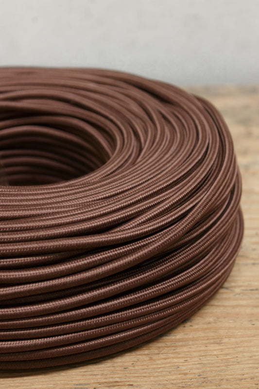 Dark brown dark brown textile cloth cord