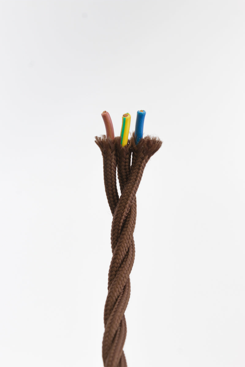 Three core double insulated cable