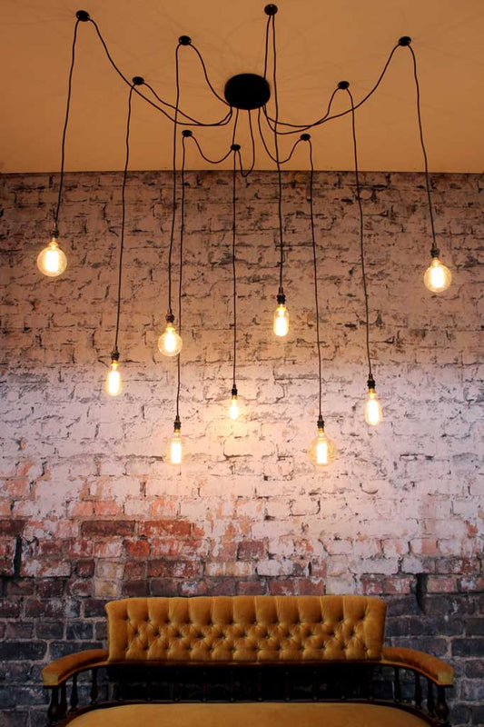 The 9 pendant light chandelier 