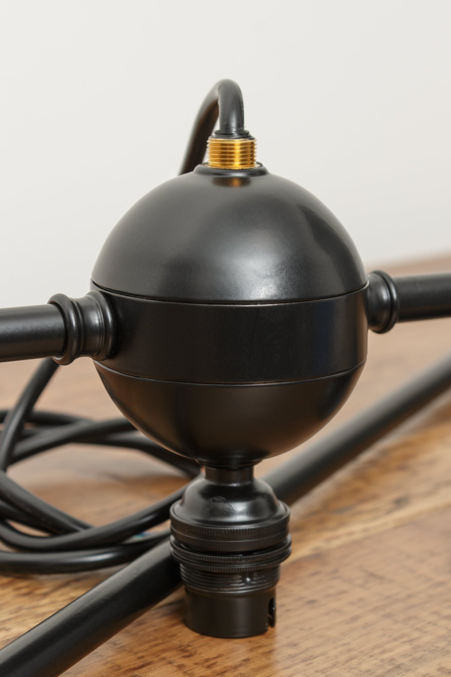 Matt Black Brass junction ball