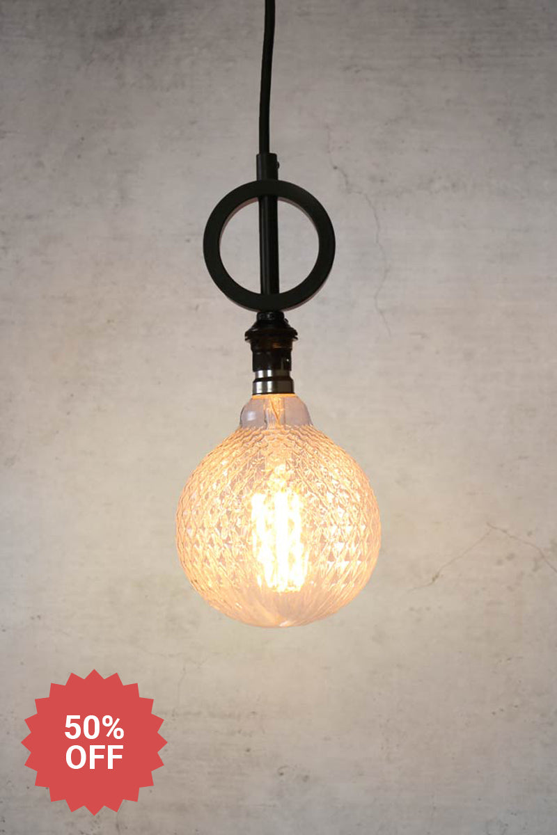 Black pendant cord without disc