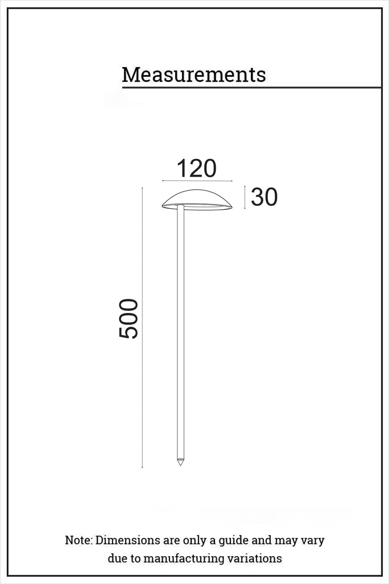 Dimension illustration of the H703