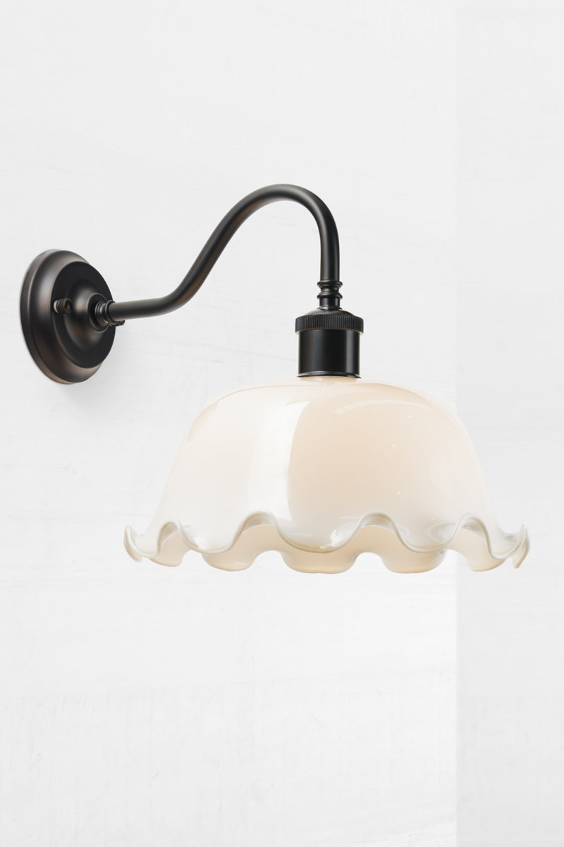 Southington Glass Gooseneck Wall Sconce – Fat Shack Vintage