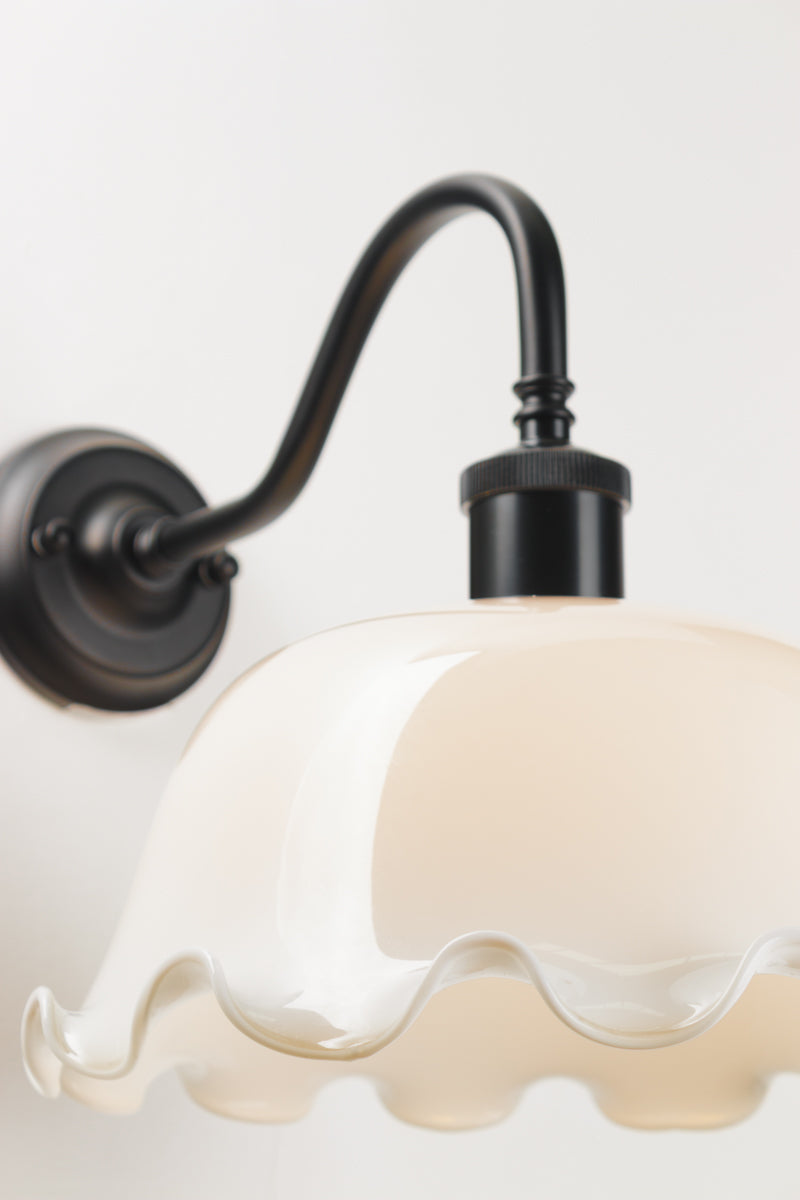 Southington Glass Gooseneck Wall Sconce – Fat Shack Vintage