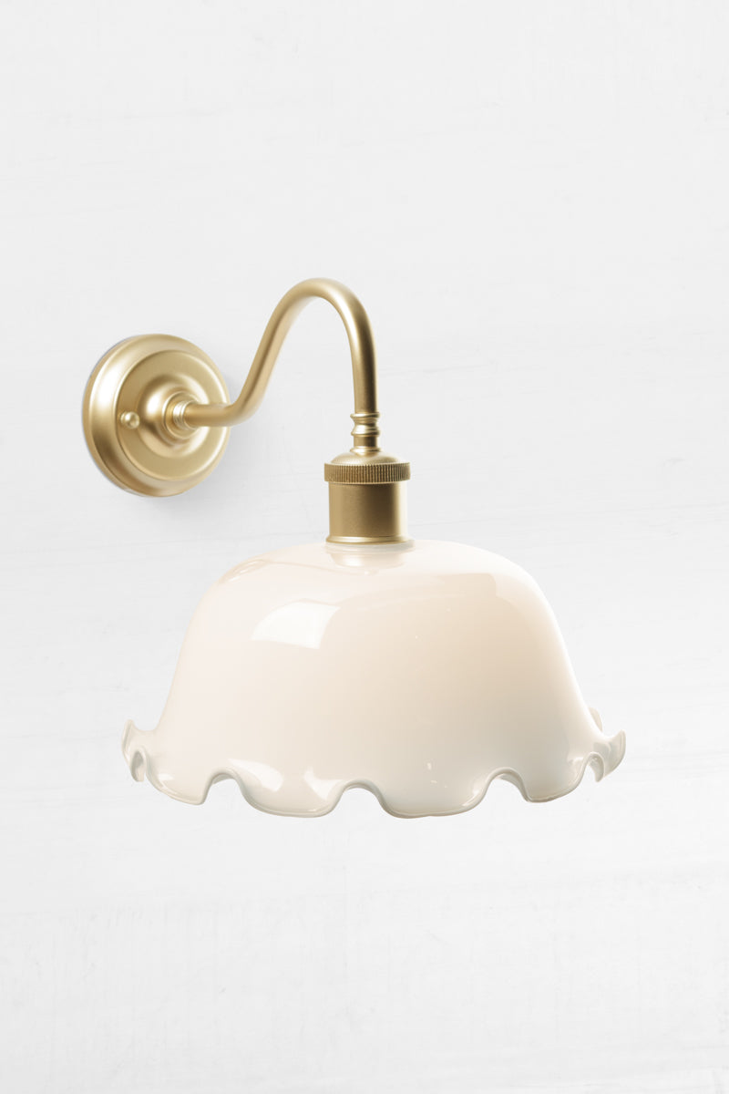 Southington Glass Gooseneck Wall Sconce – Fat Shack Vintage