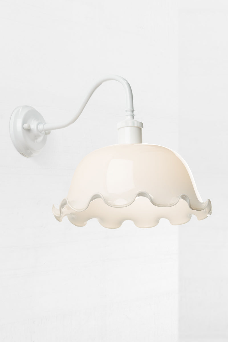 Southington Glass Gooseneck Wall Sconce – Fat Shack Vintage