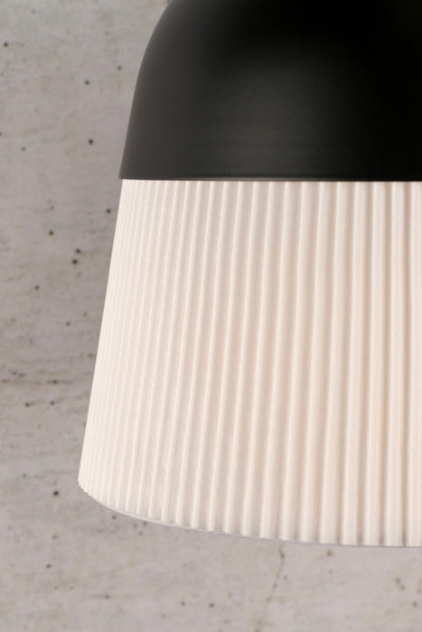 Colombes Pleat Wall Light pleated paper shade