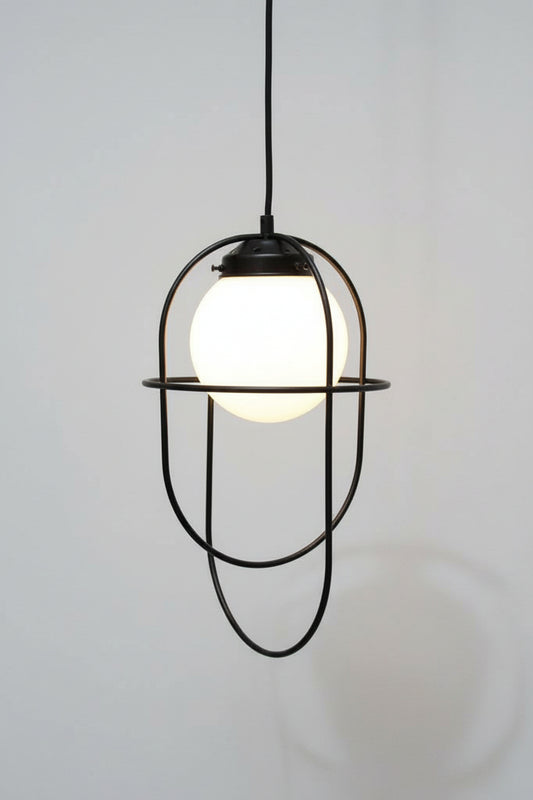 Bonnie Glass Loop Pendant Light