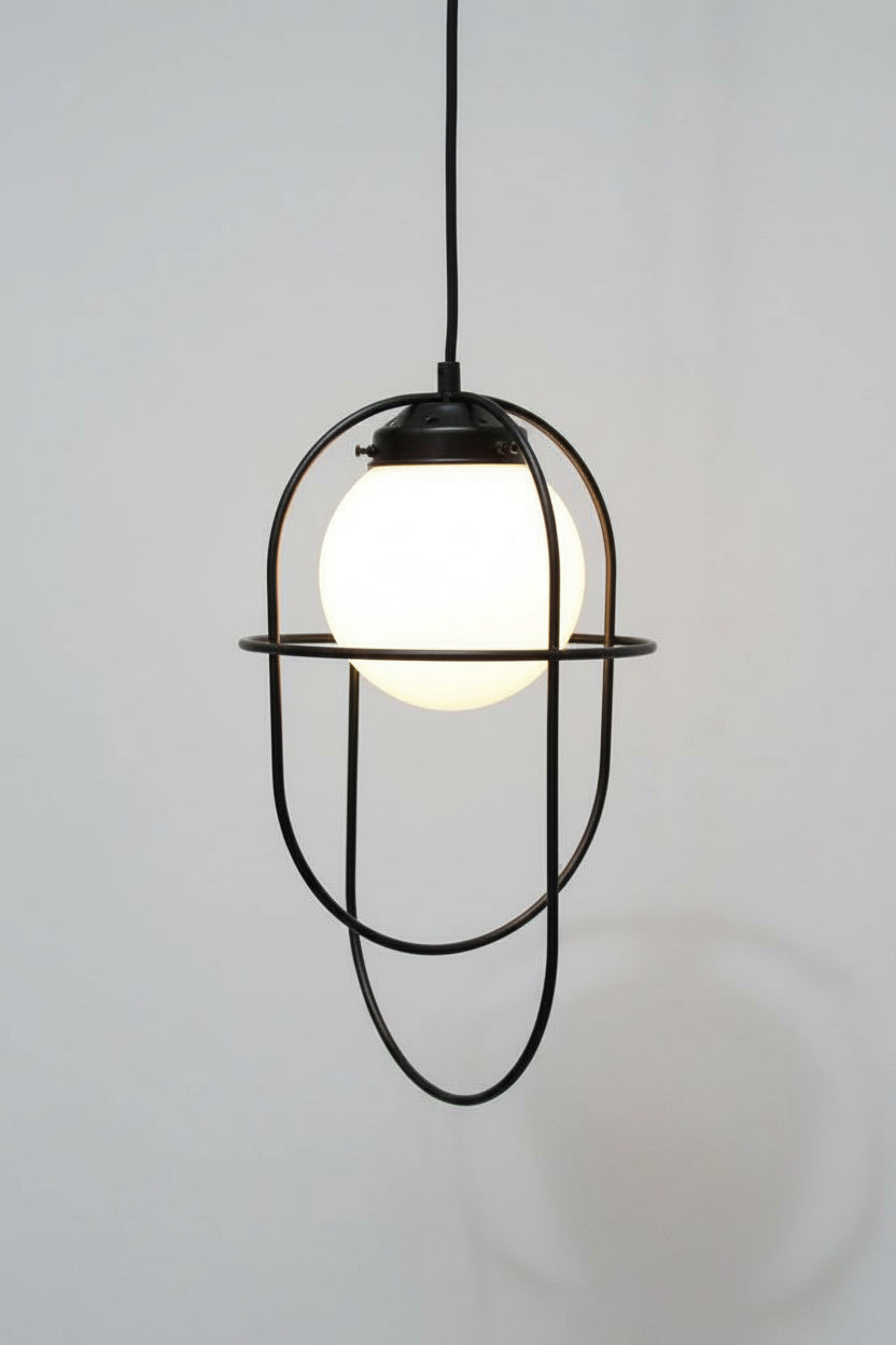 Bonnie Glass Loop Pendant Light