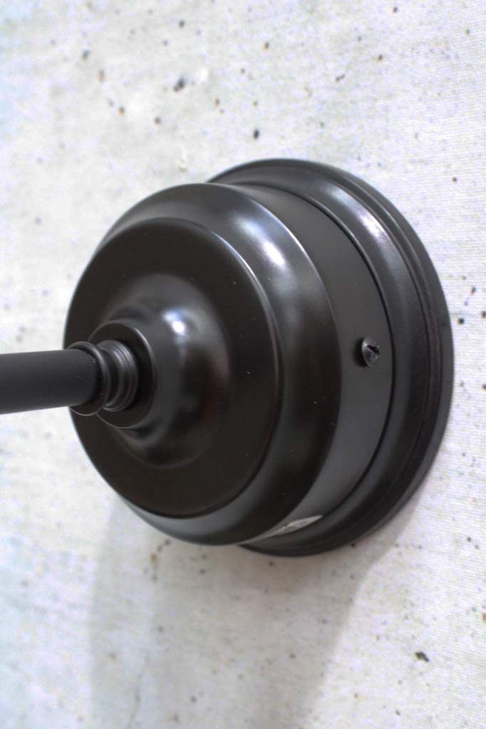 Black Wooden mounting block