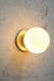Bunker Globe Light. Ceiling lights. gold sconces. Home interior gold sconces or black to add a classic industrial vintage vibe