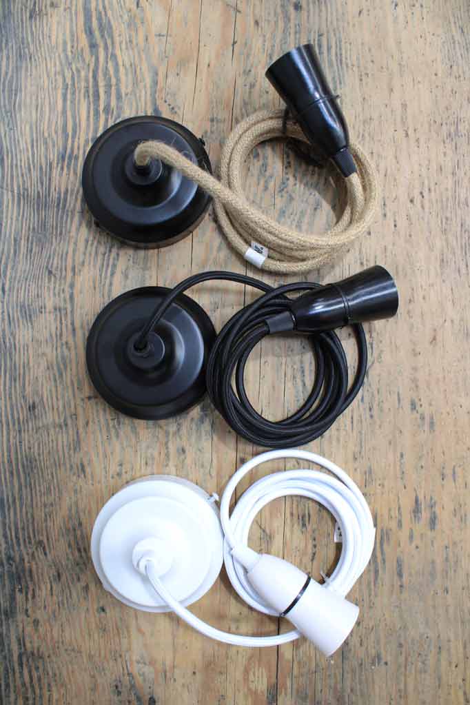 3 textile cloth cords