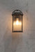 Macquarie Ribbed Glass Exterior Wall Lantern front on