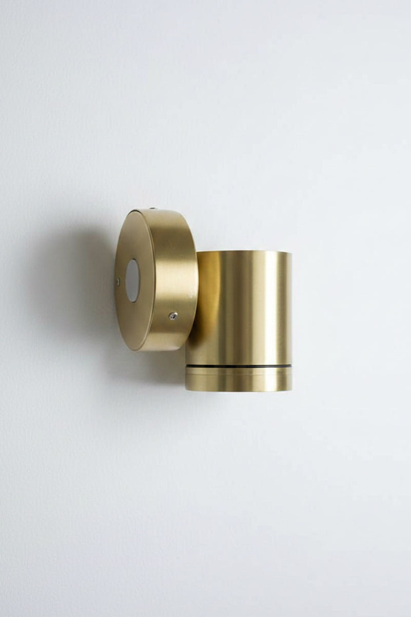 Polished brass uninstaleed spotlight
