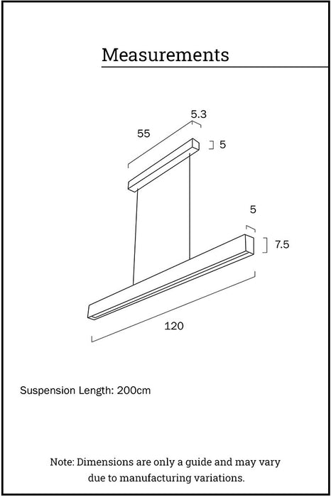 small timber light measures