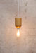 Nord Wood Pendant Light Cord with LED bulb
