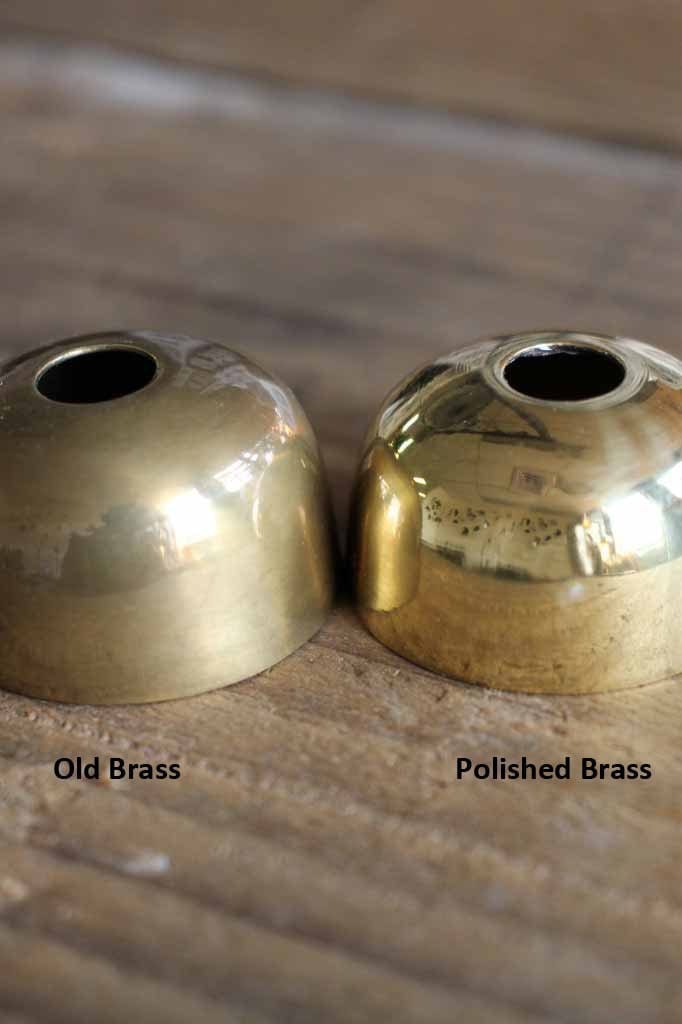 Exampls of the Old Brass and Polished Brass finishes. 