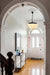 Chateau Glass Pendant Light in hallway