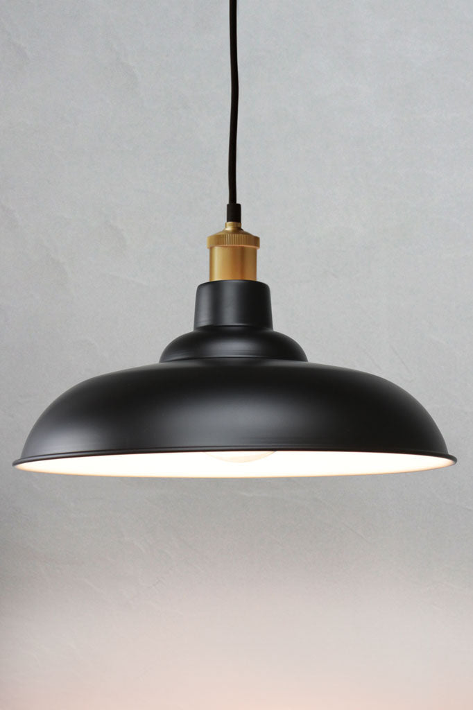 LEDSONE Vintage Industrial Pendant Light Black Metal Cage Ceiling Lamp Farmhouse Hanging Fixture
