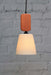 Forli Ceramic Woodtop Pendant Light large
