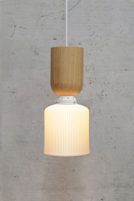 Portifno Ceramic Nord Pendant Light with gallery