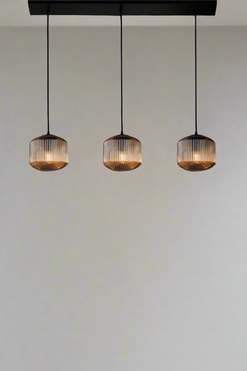Steller Reeded Glass Linear Light – Fat Shack Vintage