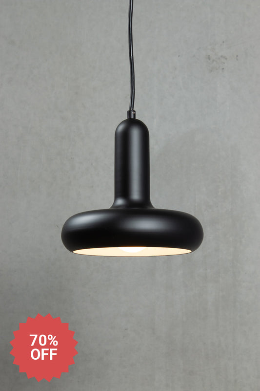 black pendant Petite statement piece with Scandi influences
