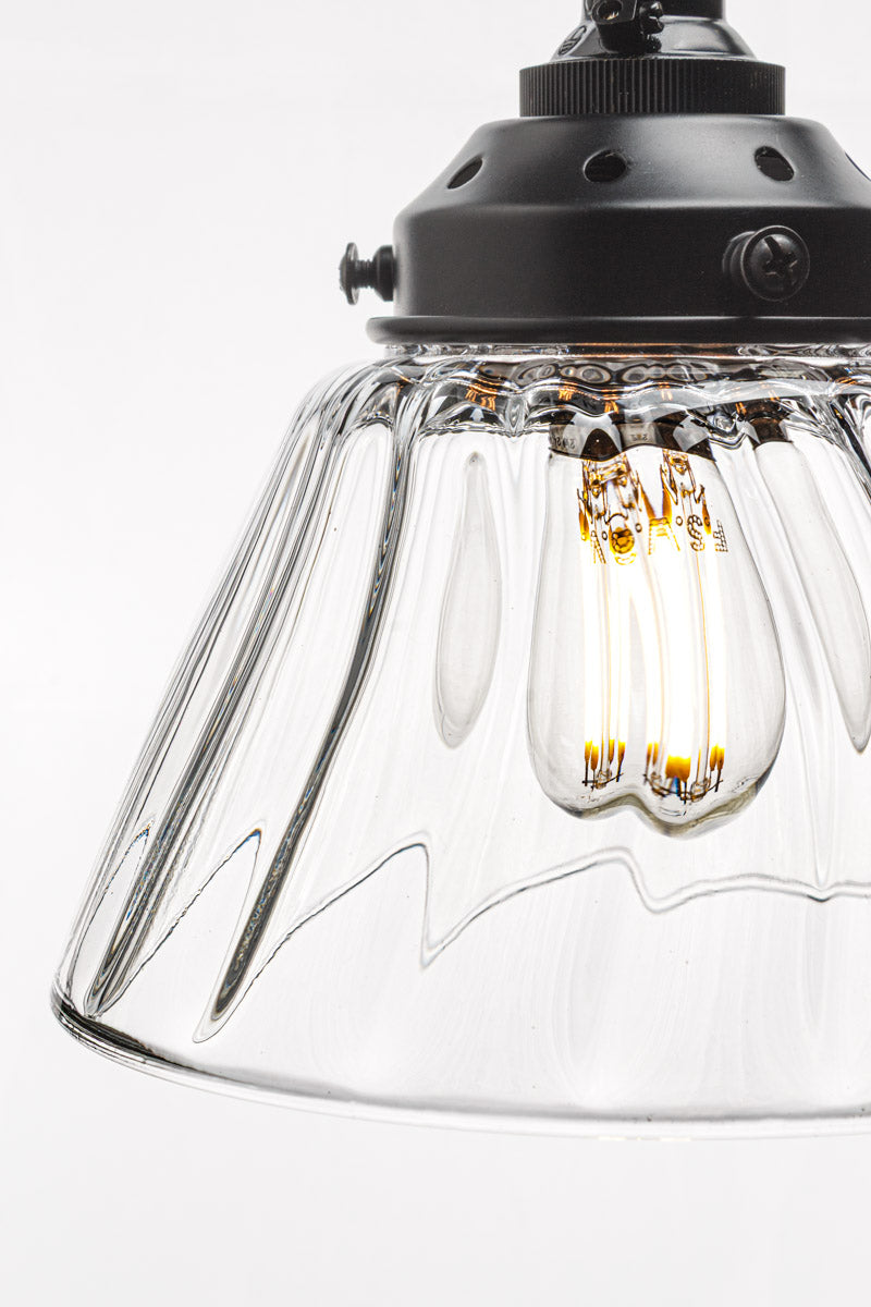 Mapleton Glass Pendant Light – Fat Shack Vintage