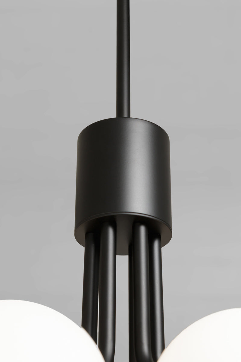 black steel metalware