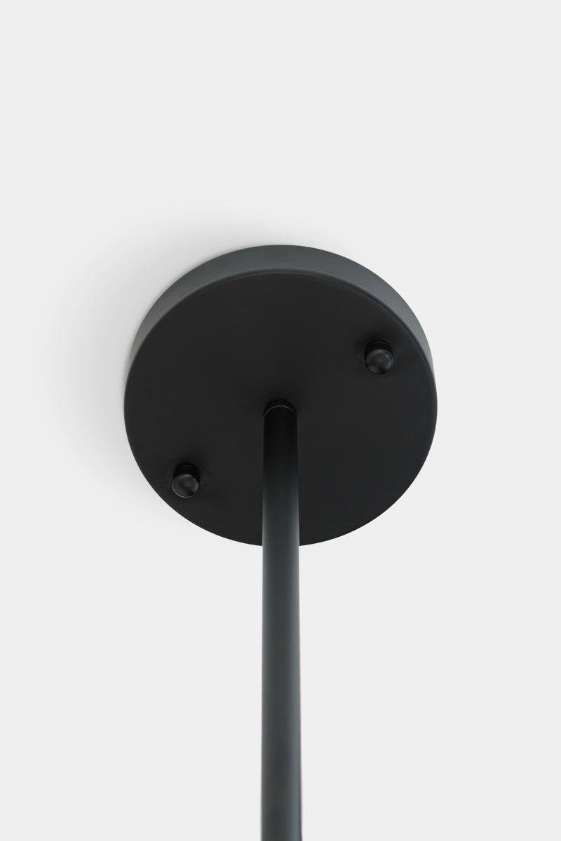 black pole pendant 