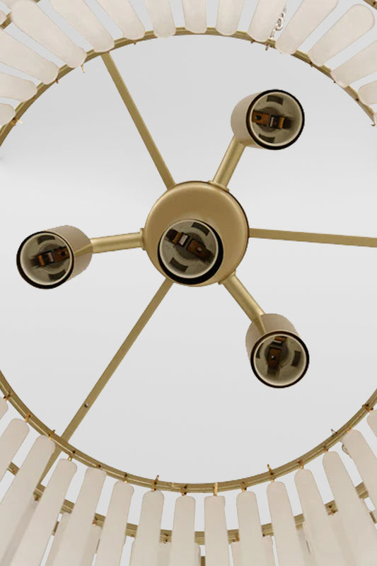 Circa Tiered Glass Chandelier