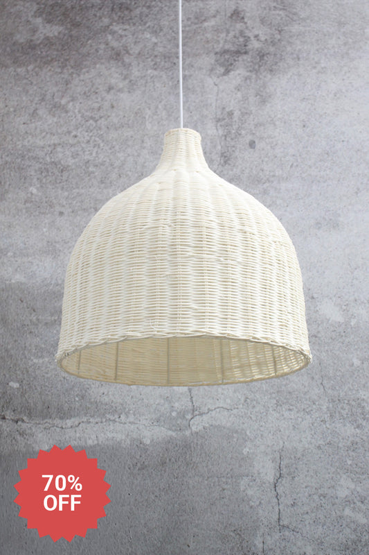 white small pendant light